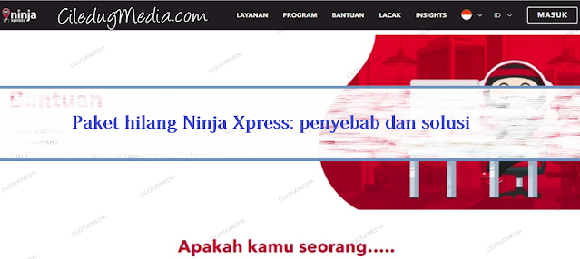 Paket Hilang Ninja Xpress